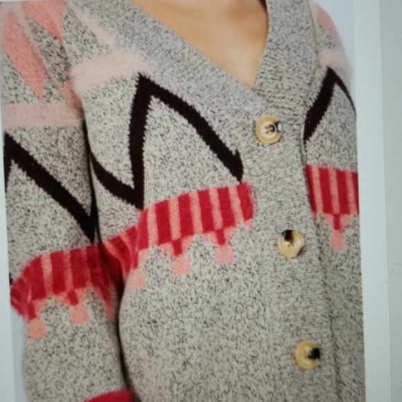 New! Boho cardi aztec - Picture 3 of 6